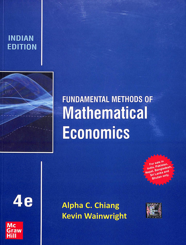 Fundamental Methods Of Mathematical Economics - Retail Maharaj