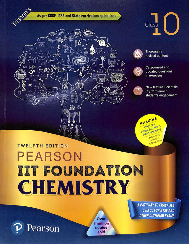Pearson Iit Foundation Chemistry Class 10 : 2024 - Retail Maharaj