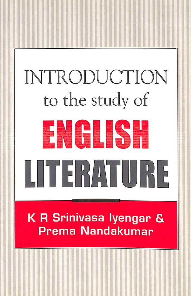 Introduction To The Study Of English Literature - Retail Maharaj