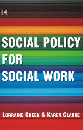 Social Policy For Social Work - Retail Maharaj