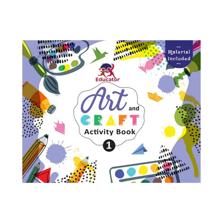 Art and Craft Activity Book - 1 - Retail Maharaj