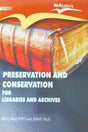Preservation and Conservation for Libraries and Archives - Retail Maharaj