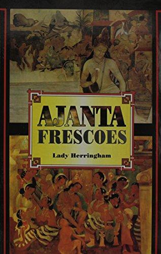 Ajanta frescoes, with introductory essays by various members of the Indian society - Retail Maharaj