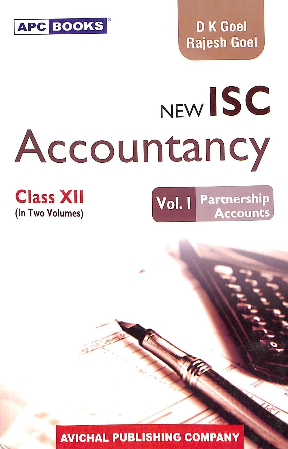 Isc Accountancy Class 12 Set Of 2 Vols Partnership Accounts – Retail ...
