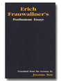 Erich Frauwallners Posthumous essays, translated from the German - Retail Maharaj