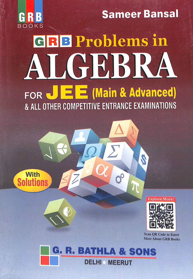 Problems In Algebra For Jee Main & Advanced & All Other Engineering Entrance Examinations - Retail Maharaj