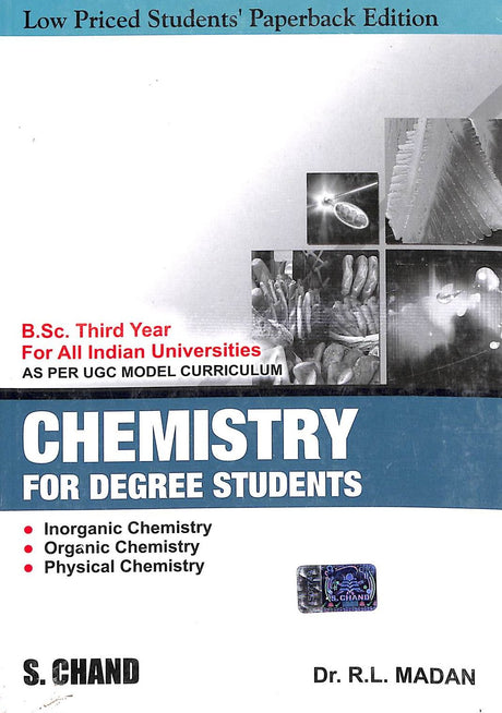 Chemistry For Degree Students For Bse 3 Year - Retail Maharaj