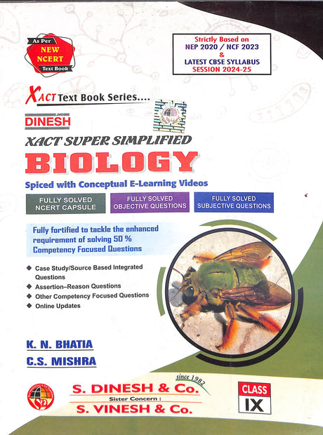 Xact Super Simplified Biology Class 9 - Retail Maharaj