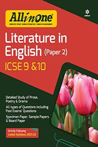 All In One English Literature ICSE Class 9 and 10 2021-22 - Retail Maharaj