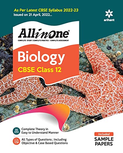 CBSE All In One Biology Class 12 2022-23 Edition (As per latest CBSE Syllabus issued on 21 April 2022) - Softcover - Retail Maharaj