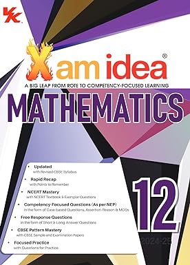 Xam idea Mathematics Class 12 Book CBSE Board - Retail Maharaj