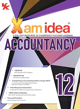 Xam idea Accountancy Class 12 Book - Retail Maharaj