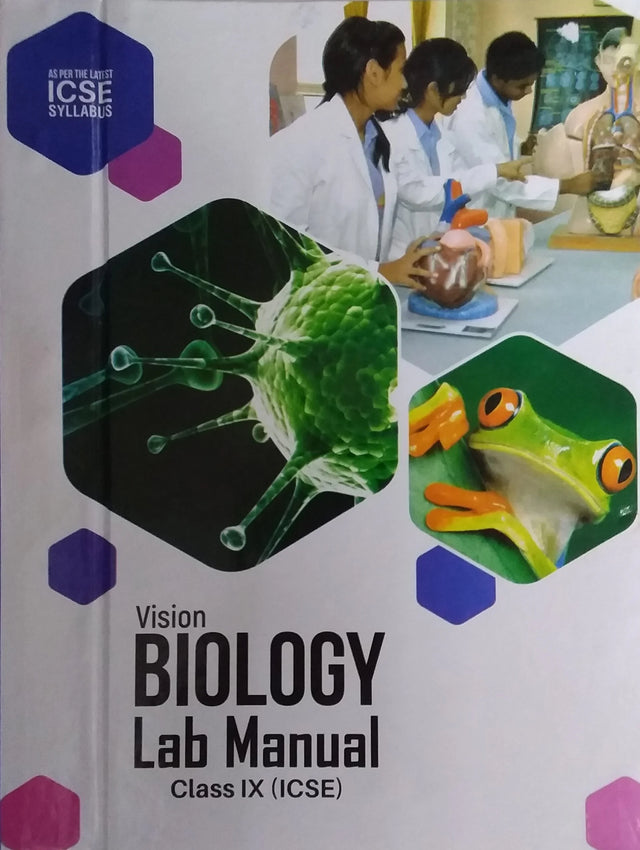 Vision Biology Lab Manual Class- 9 (ICSE) - Retail Maharaj