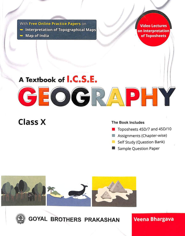 A Text Book Of ICSE Geography Class 10 - Retail Maharaj