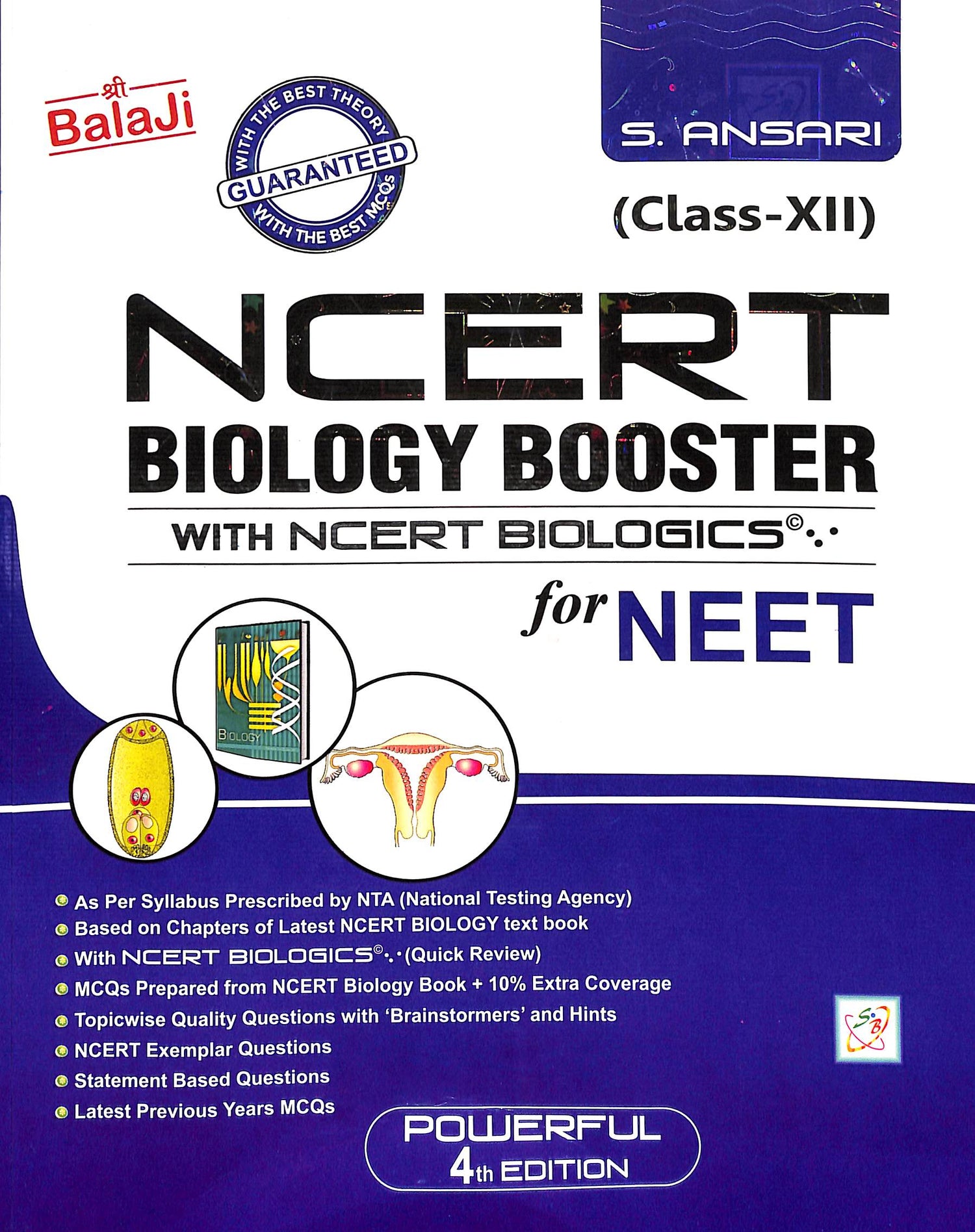 Ncert Biology Booster With Ncert Biologics For Neet Class 12