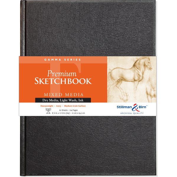 Stillman Birn Gamma Series Ivory Medium Grain Sketchbook