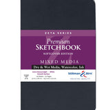 Stillman Birn Zeta Series Extra Heavyweight Smooth Paper Sketchbook Open Stock