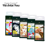 Faber-Castell PITT Artist Brush Pens 6 Pack Terra Basic Pastel Soft and Light Skin Tones - Retail Maharaj