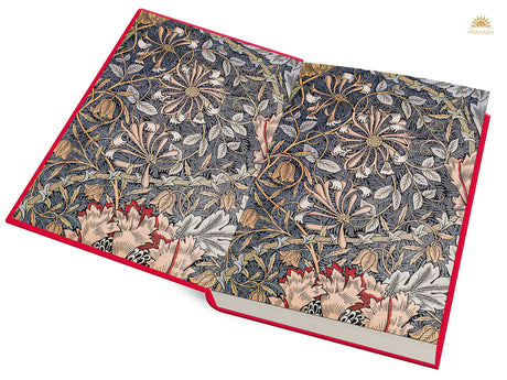 Shri Ganesh Charitra Ewam Chalisa (Deluxe Silk Hardbound) - Retail Maharaj
