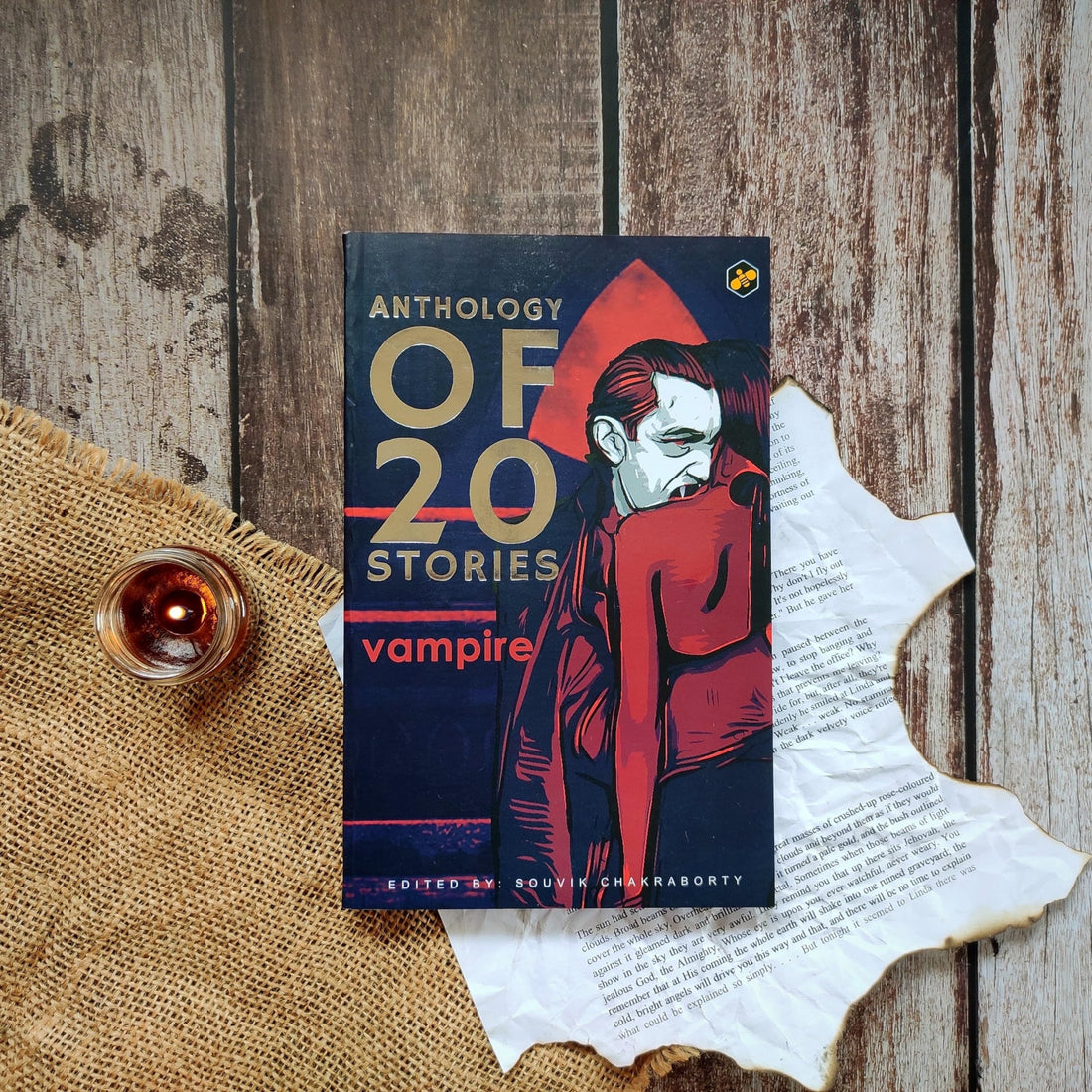Anthology of 20 Stories: Vampire [Paperback] Edited by Souvik Chakraborty - Retail Maharaj