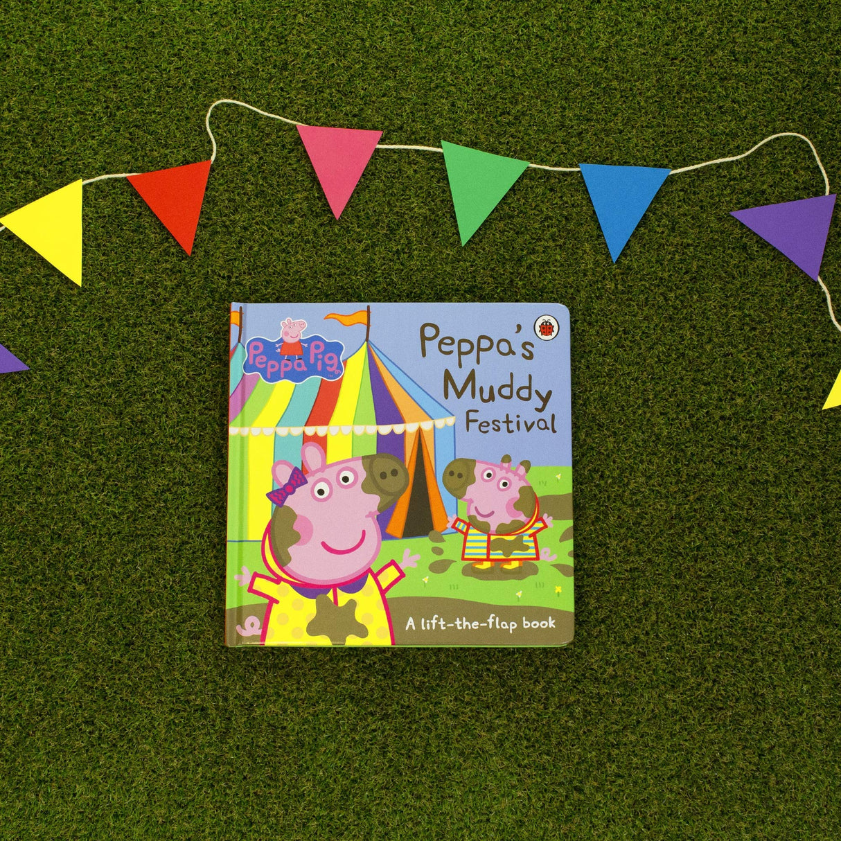 Peppa Pig: Peppa's Muddy Festival: A Lift-the-Flap Book - Retail Maharaj