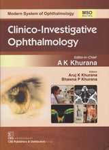 Clinico Investigative Ophthalmology (Mso Series) (Hb 2018) (Modern System Of Ophthalmology (Mso) Series)