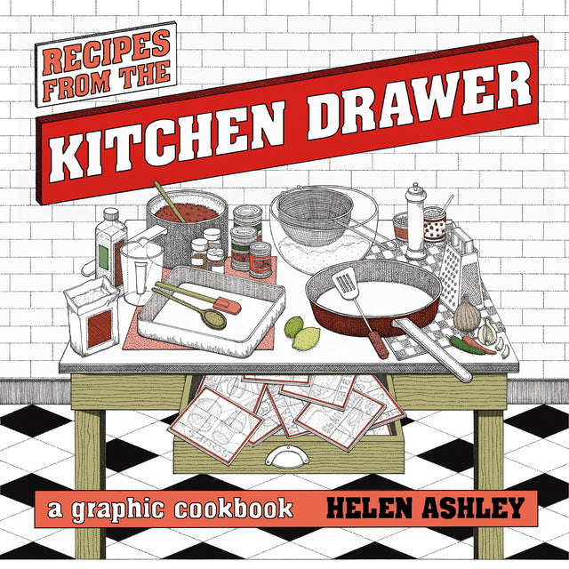 Recipes From the Kitchen Drawer: A Graphic Cookbook - Retail Maharaj
