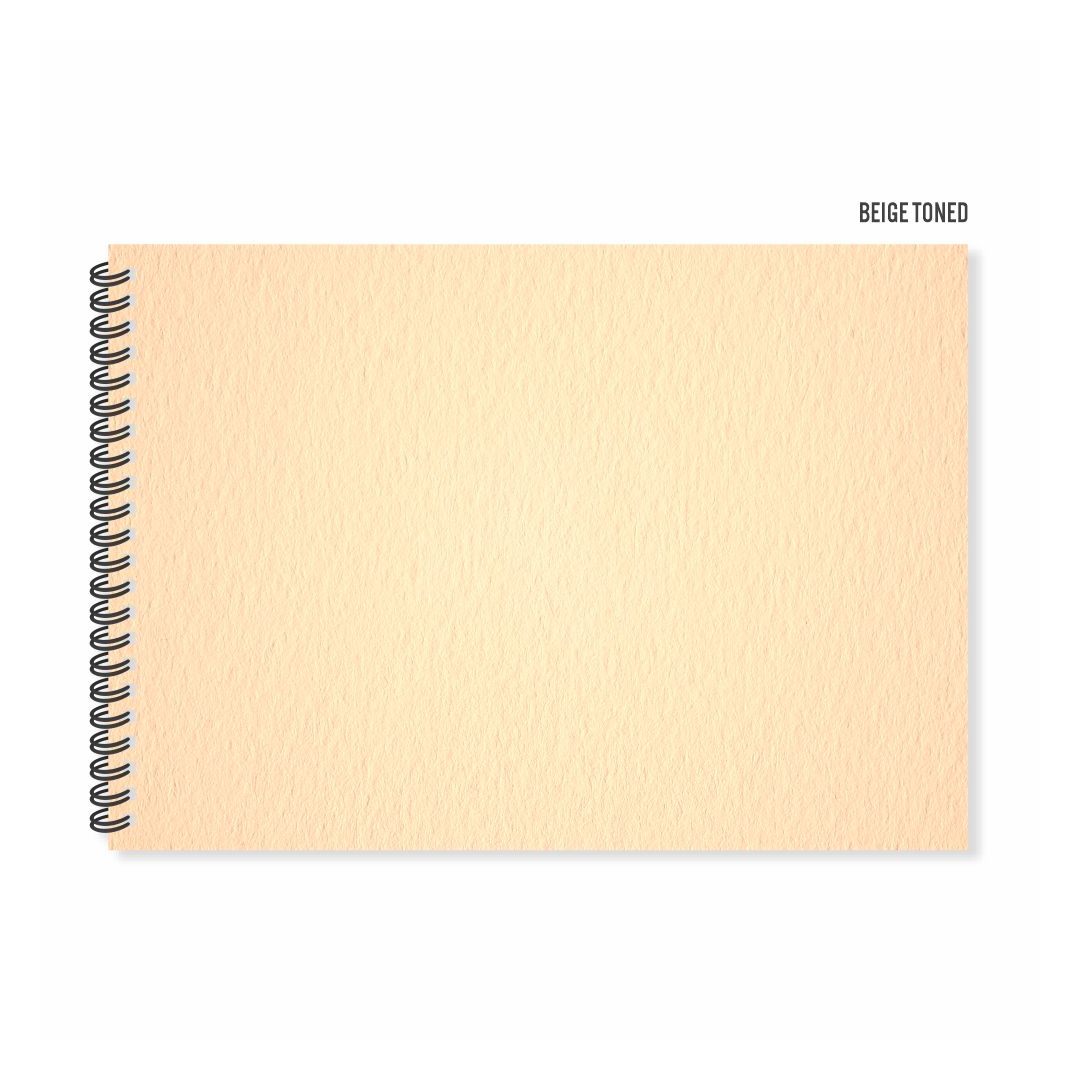 Anupam Stak Wire-O Toned Sketchbook A4 - Retail Maharaj