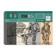 Anupam Stak Wire-O Toned Sketchbook A4 - Retail Maharaj