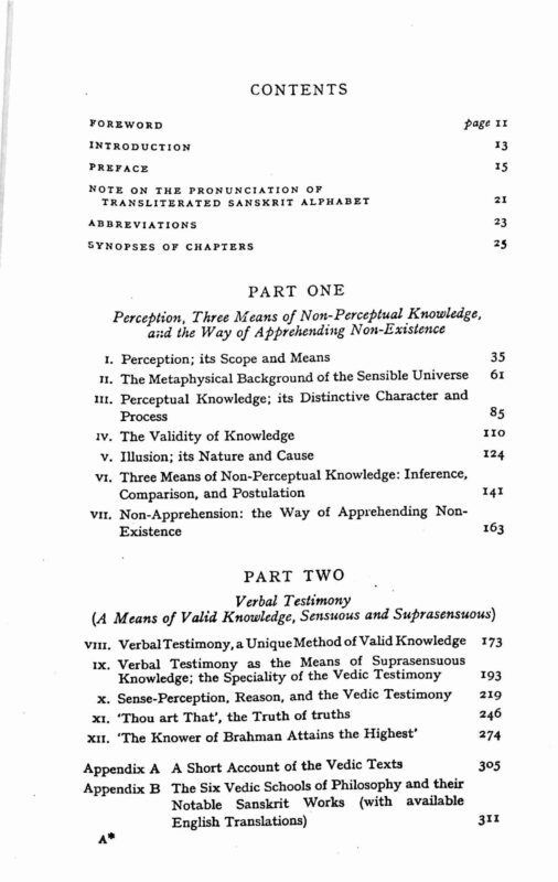 Methods of Knowledge According to Advaita Vedanta - Retail Maharaj