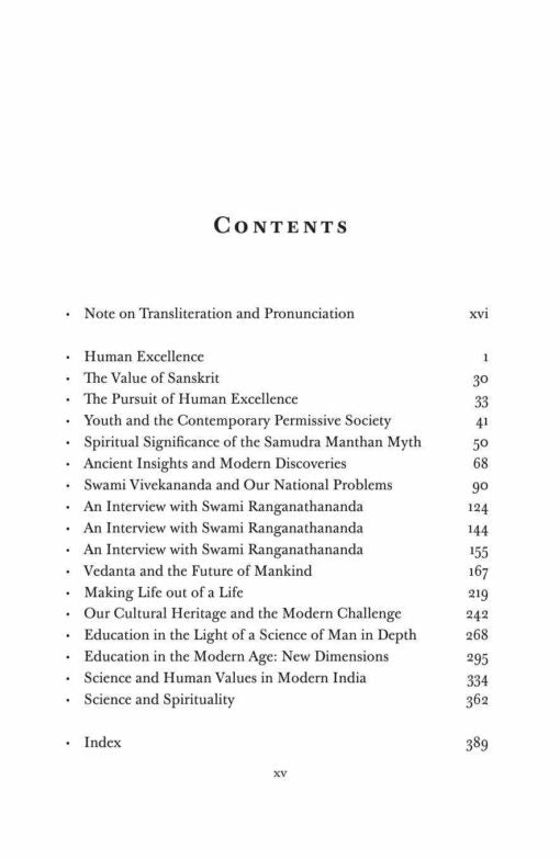 Eternal Values for a Changing Society (Vol.VI) : Education for Human Excellence - Retail Maharaj