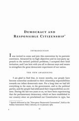 Eternal Values for a Changing Society (Vol.VIII) : Democracy for Total Human Development - Retail Maharaj