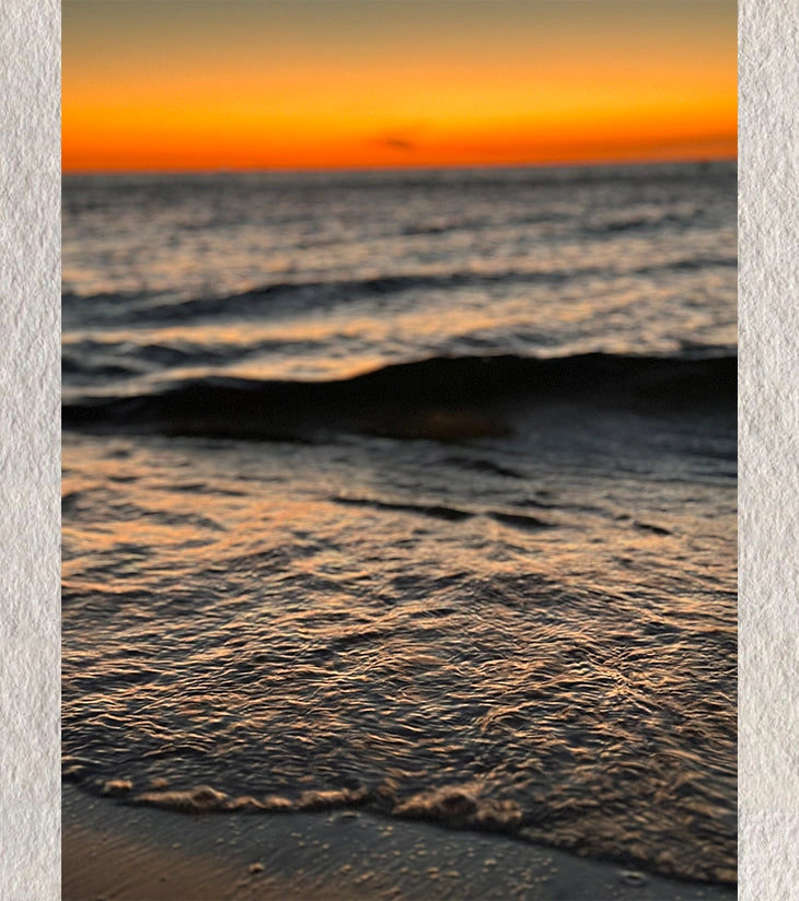 “Golden Tides – A Whisper of Dusk” by Ankita Sengupta