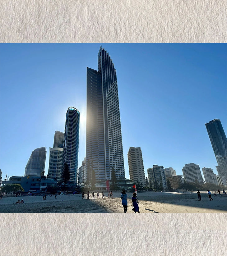 “Sunspires of Surfer’s Paradise” by Ankita Sengupta