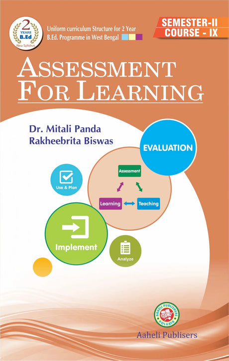 B.Ed - Assessment For Learning - Second Semester (English Version - Retail Maharaj