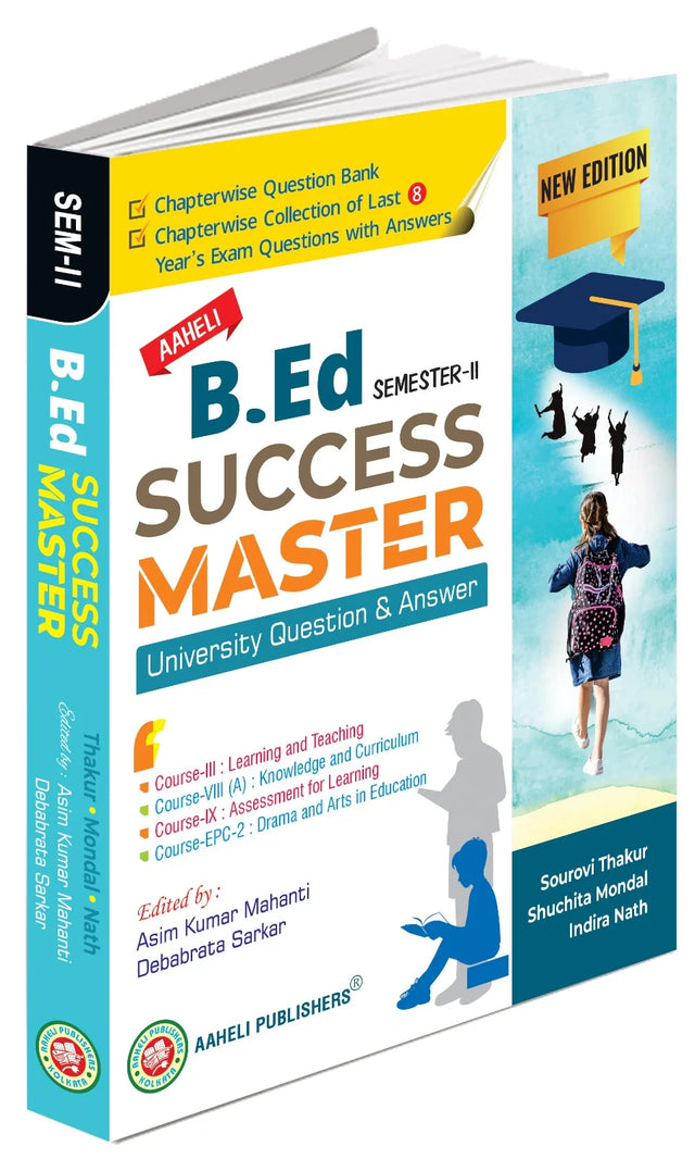 B.Ed. SUCCESS MASTER II (2024) (English Version) - Retail Maharaj