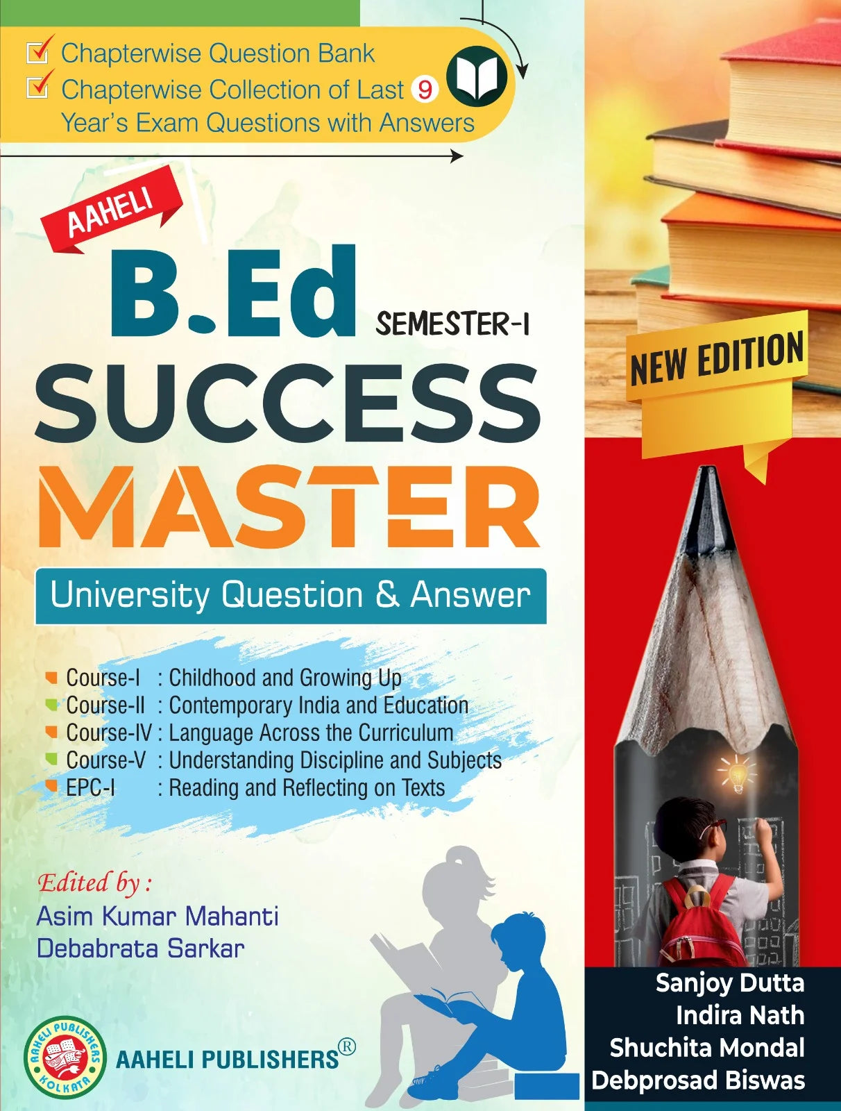 B.Ed Success Master Semester I (English Version) Latest Edition - Retail Maharaj