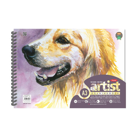 Anupam Artist Drawing Book – 140GSM - Retail Maharaj