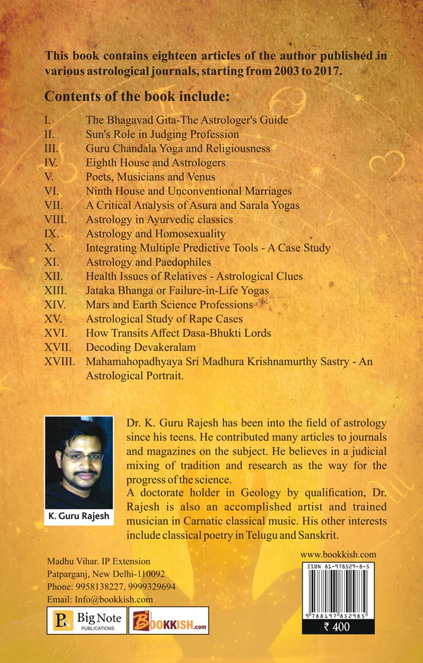 Applied Vedic Astrology [English] By K Guru Rajesh - Retail Maharaj