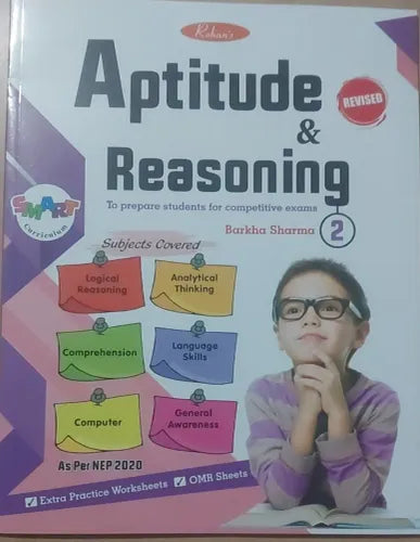Aptitude & Reasoning for class 2 Latest Edition -2024 - Retail Maharaj