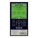 Arches Aquarelle 640gsm Cold Press Watercolour Sheets Professional Cotton Paper Pack - Retail Maharaj