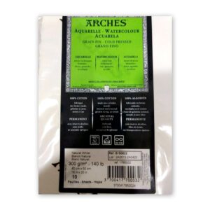 Arches Watercolour Cold Pressed Sheets 300gsm - Retail Maharaj