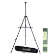 Brustro Lightweight Metal Easel Stand for Painting Display and Outdoor Use - Retail Maharaj