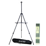 Brustro Lightweight Metal Easel Stand for Painting Display and Outdoor Use - Retail Maharaj