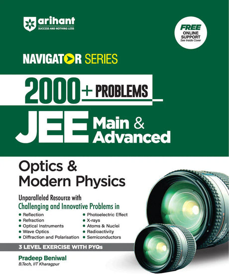JEE NAVIGATOR 2000+ Problems Optics & Modern Physics for JEE Main & Advanced 2026 - Retail Maharaj