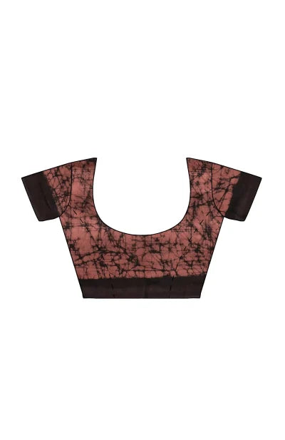 Calcutta Retro – Batik Silk Saree – Multi Colour - Retail Maharaj