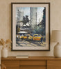 Shyambazar Netaji Murti – A3 Watercolor Painting by Ranjan Kurmi | Kolkata Cityscape Art - Retail Maharaj