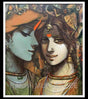 Eternal Bond – Radha Krishna Acrylic Painting by Rakhi Mukherjee - Retail Maharaj