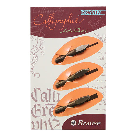 Brause Calligraphy Assorted Nib Sets – Writing, Drawing, Calligraphy, Mixed & Fantasy - Retail Maharaj