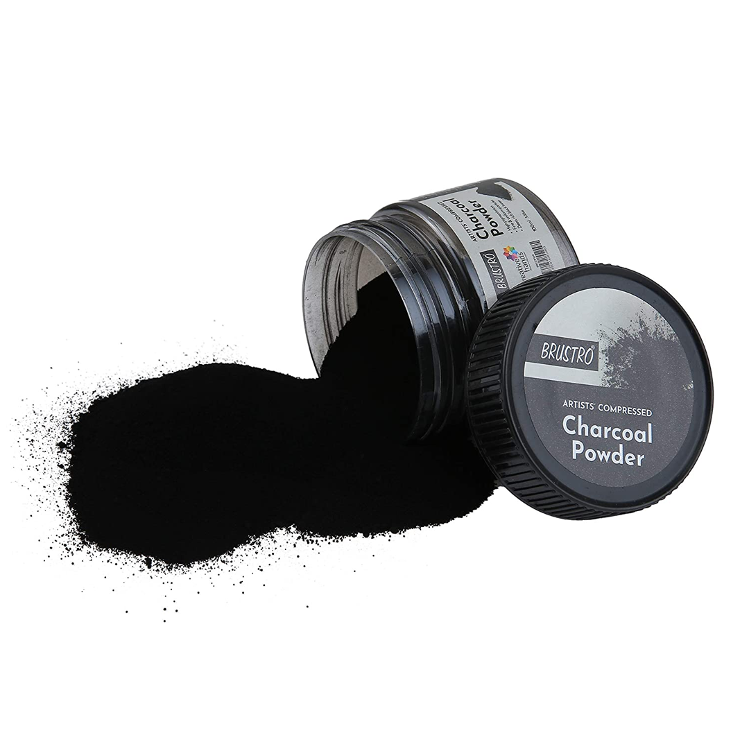 Brustro Artists Compressed Charcoal Powder 100 ml